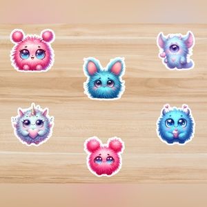 Cute Monster Stickers